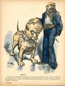 A vajtányér, 191. szám, szatirikus színben alkotó: Maurice Radiguet