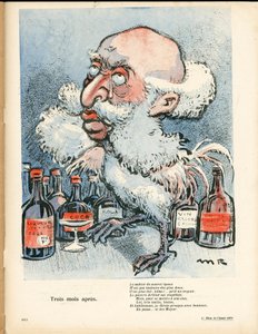 A vajtányér, 195. szám, szatirikus színben alkotó: Maurice Radiguet