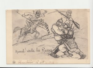 Képeslap, szatirikus az N & B-ben alkotó: Maurice Radiguet