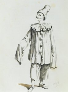 Pierrot, Maurice Sand (1823-1889) alkotó: Maurice Sand