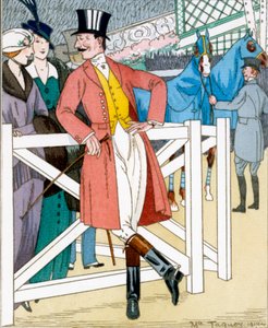 "Gazette du Bon Ton": N. 4, Les Propos Obligantes, a Concours Hippique számára tartott