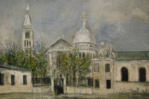 St. Pierre de Montmartre templom alkotó: Maurice Utrillo