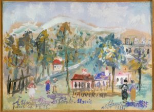 Auvergne, La Sainte-Marie alkotó: Maurice Utrillo