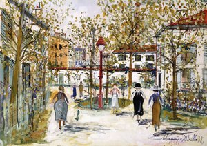 Montmartre alkotó: Maurice Utrillo
