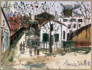 Montmartre alkotó: Maurice Utrillo