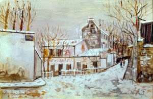 Montmartre, Saint-Vincent utca alkotó: Maurice Utrillo