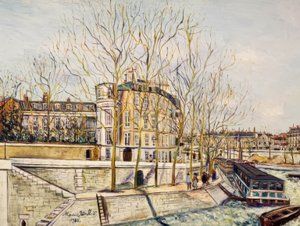 Anjou rakpart alkotó: Maurice Utrillo