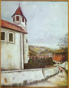 Sallanches és a Mont Blanc-csoport alkotó: Maurice Utrillo