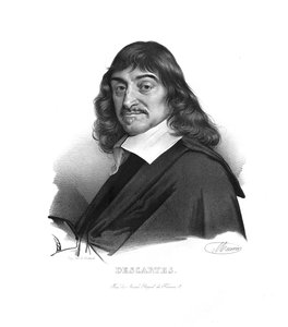 Rene Descartes, 1820-as évek.