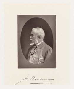 Johannes Bosboom portréja alkotó: Maurits Verveer (attributed to)