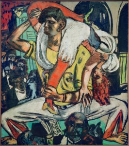 Apachentanz alkotó: Max Beckmann
