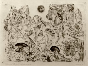 feltámadás alkotó: Max Beckmann