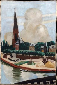 Majna-part és templom alkotó: Max Beckmann