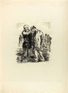 Krisztus keresztsége alkotó: Max Beckmann