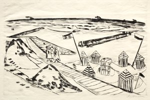 Strand alkotó: Max Beckmann
