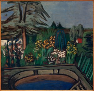 Virágos kert alkotó: Max Beckmann