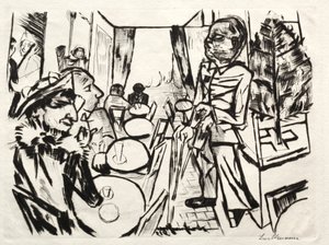 1919 karácsonya alkotó: Max Beckmann