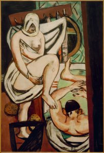 A fürdőszoba alkotó: Max Beckmann