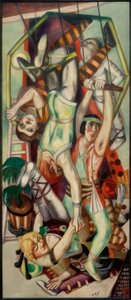 A trapéz alkotó: Max Beckmann