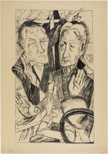 A család (Beckmann család) alkotó: Max Beckmann