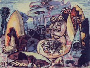 Fantasztikus táj alkotó: Max Beckmann