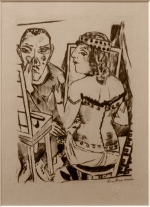 Gaderobe alkotó: Max Beckmann