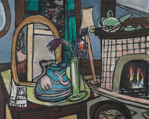Nagy csendélet galambokkal alkotó: Max Beckmann