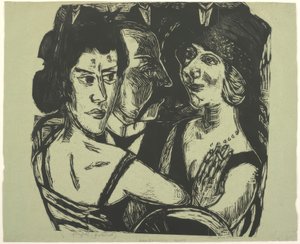 Csoportportré, Eden Bar alkotó: Max Beckmann