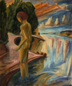 Széna begyűjtése; Heuernte alkotó: Max Beckmann