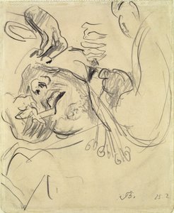 Fejsebészeti beteg alkotó: Max Beckmann