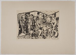 A kulisszák mögött alkotó: Max Beckmann