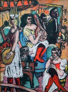 Női zenekar alkotó: Max Beckmann
