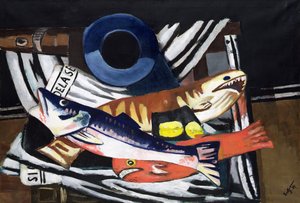 Nagy hal csendélet alkotó: Max Beckmann