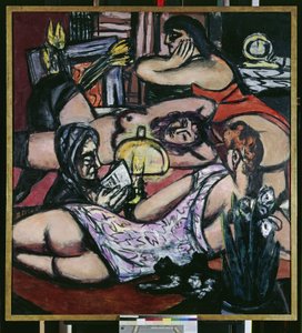 Leányszoba alkotó: Max Beckmann