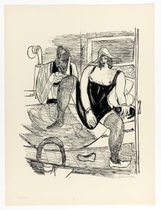 Reggel, 11. lemez a Day and Dream-ből alkotó: Max Beckmann