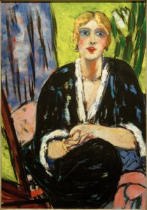 Lilly von Schnitzler portréja alkotó: Max Beckmann
