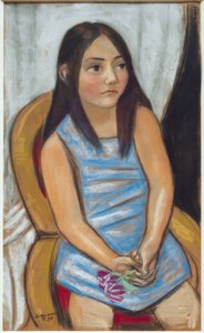 Margarete Wichert portréja alkotó: Max Beckmann