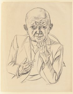 Dr. Weidner portréja alkotó: Max Beckmann