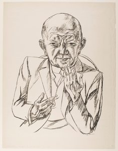 Dr. Weidner portréja alkotó: Max Beckmann