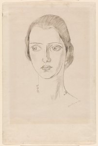 Marie-Louise von Motesiczky portréja alkotó: Max Beckmann