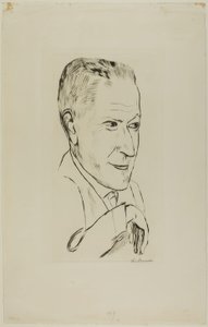 Reinhard Pieper portréja alkotó: Max Beckmann