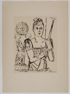 Lövölde alkotó: Max Beckmann