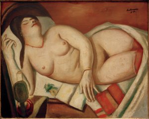Alvás alkotó: Max Beckmann