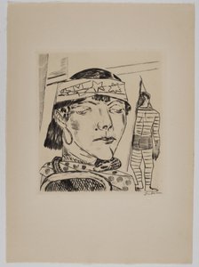 Kígyós hölgy alkotó: Max Beckmann