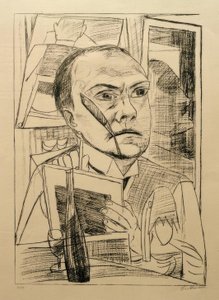 Még a szállodában is alkotó: Max Beckmann