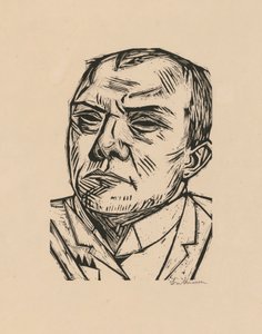 Önarckép alkotó: Max Beckmann