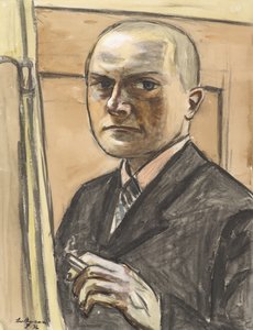 Önarckép alkotó: Max Beckmann