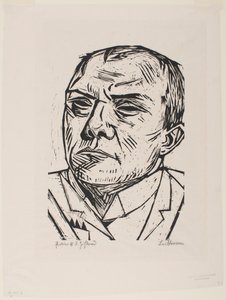 Önarckép alkotó: Max Beckmann