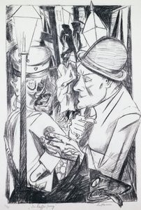 Önarckép, a pokolból alkotó: Max Beckmann
