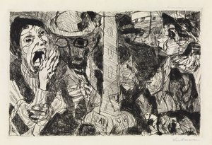 Utca II alkotó: Max Beckmann